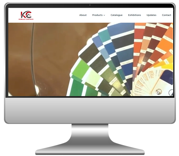 Kemilac Website — corporate site built by Jens Infotech